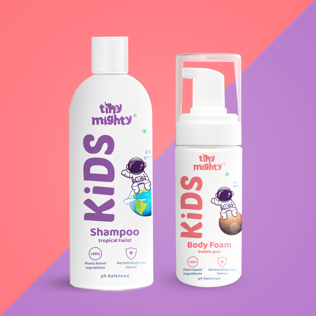
                  
                    Kids Bathing pack 2 (Body Foam + Hair Shampoo)
                  
                