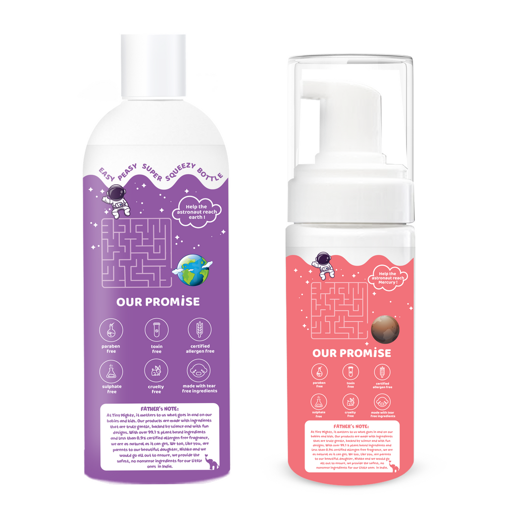 
                  
                    Kids Bathing pack 2 (Body Foam + Hair Shampoo)
                  
                