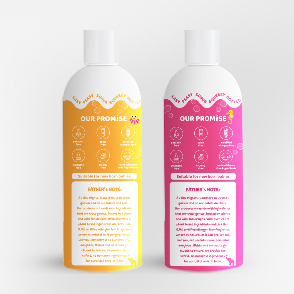 
                  
                    Babies hair and body care pack (Body Wash + Hair Shampoo, 200ml each)
                  
                