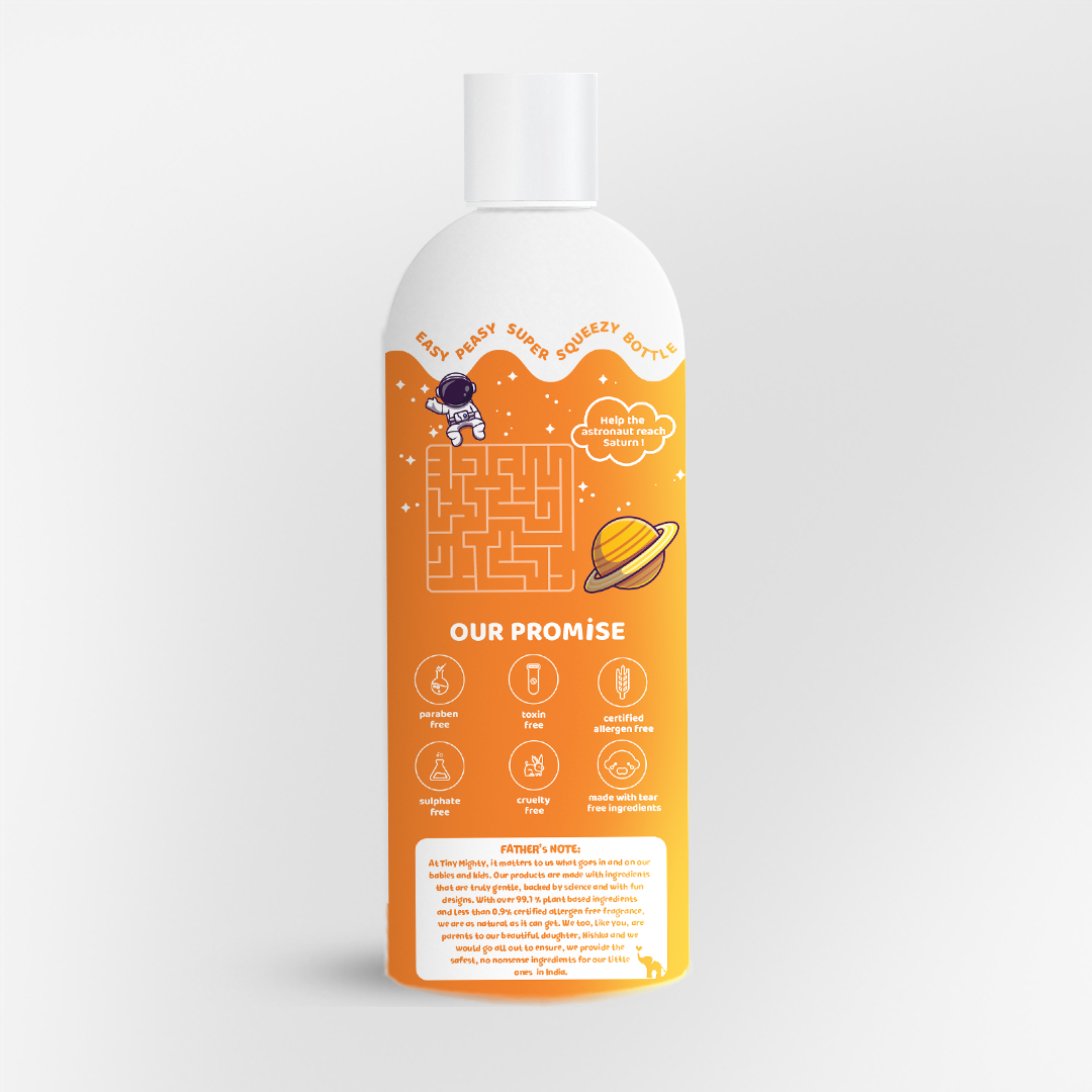 
                  
                    Kids body wash with orange fragrance (200ml)
                  
                