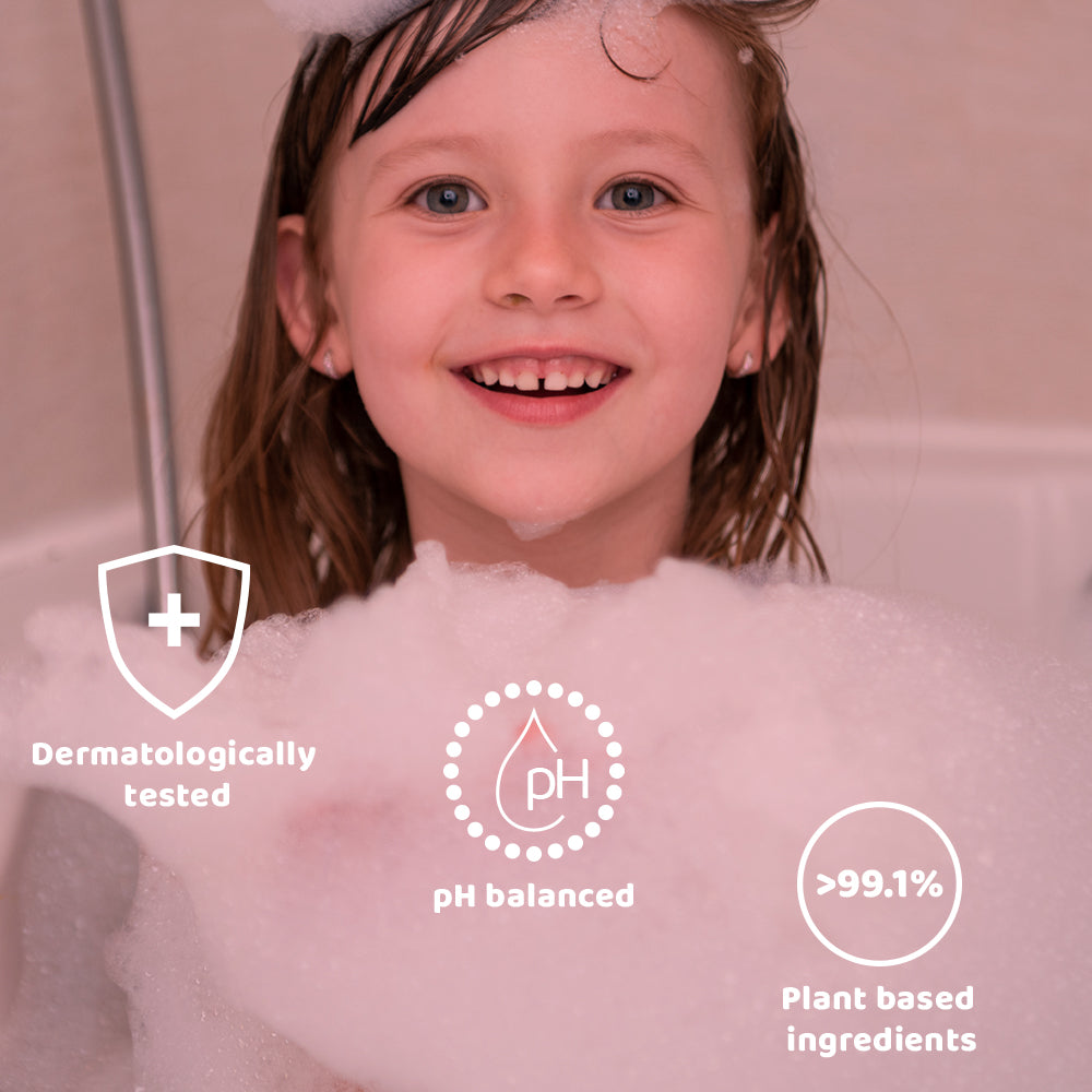 
                  
                    Kids foam body wash with bubble gum fragrance (150ml)
                  
                
