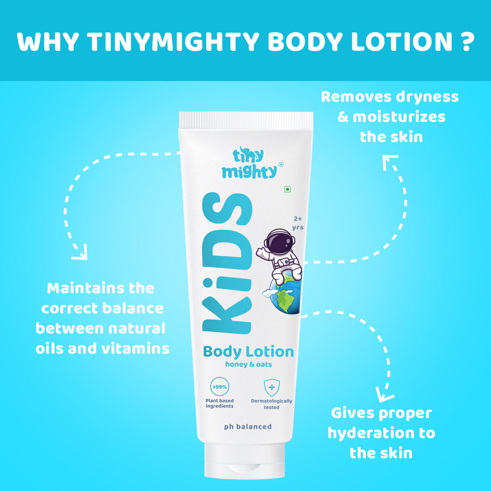 
                  
                    Kids lotion with honey, oats & aloe vera extract (200ml)
                  
                